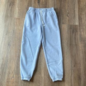 forever 21 light blue sweatpants